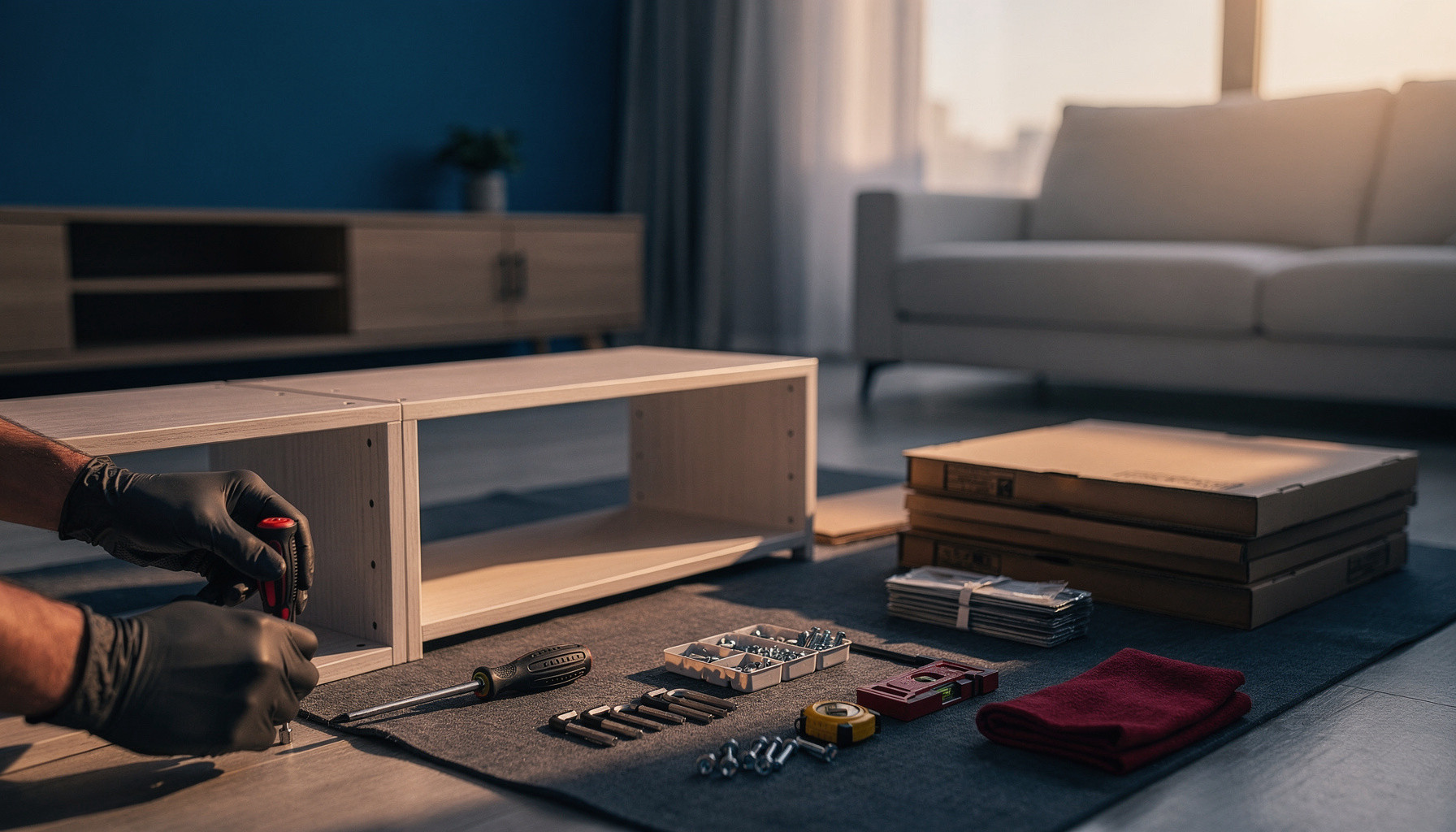 IKEA furniture installation website preview