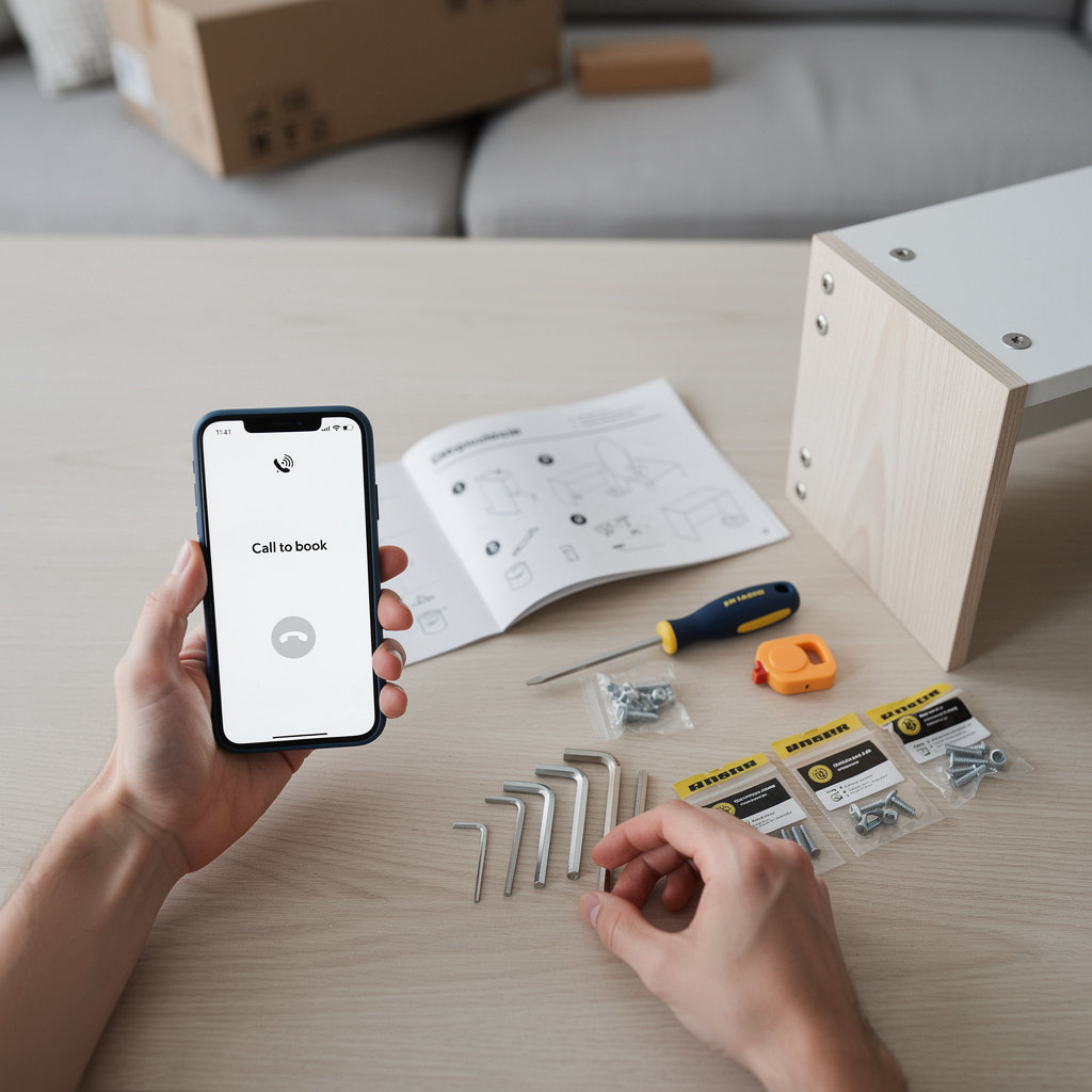 IKEA furniture installation professional assemblers providing expert assembly service in Al Khobar, Dammam, Jubail, and Al Hasa